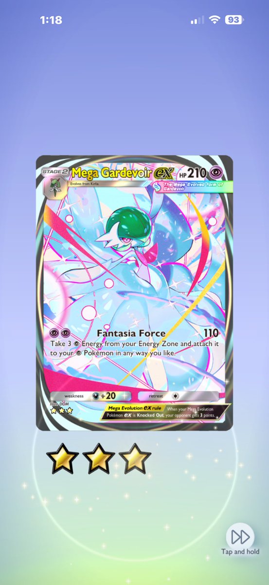 Just got another gardevoir immersive 😅 someone trade with meeee! #PokemonTCGPocket