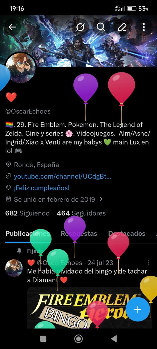 Globitos para mí, que ya me despido del pato, literal he vivido un tercio de vida 🤣