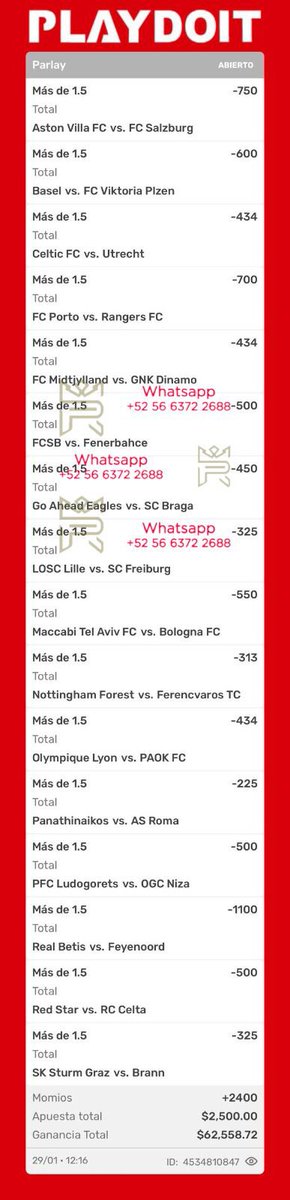 Picks de Tipsters GRATIS tweet media