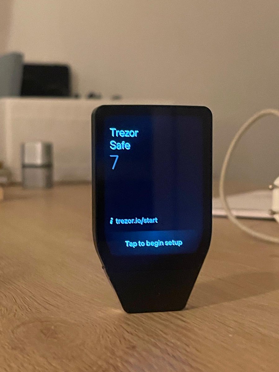 Finally...  

By far the best hardware wallet out there!