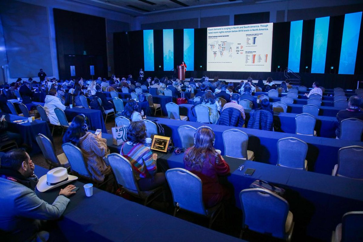 En la conferencia “Trade Show Performance &amp; Outlook: Key Insights and Tools for Mexican Organizers”, Nancy Dreapeau (CEIR) 
Una sesión enfocada en el análisis, la toma de decisiones y la visión a futuro de la industria. 📈🌎

#CONAM2026 #Monterrey #NuevoLeon