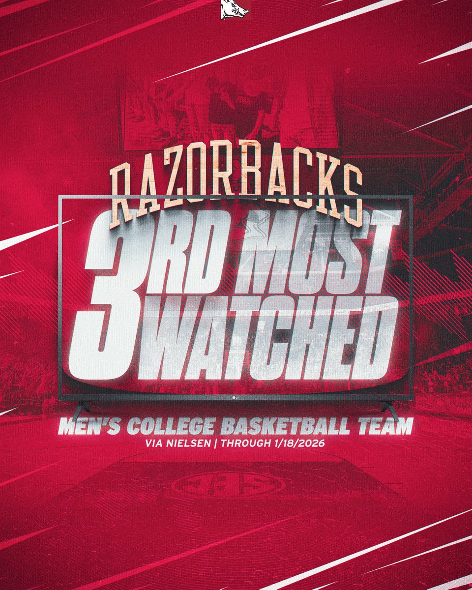 All eyes on the Hogs 📺🐗