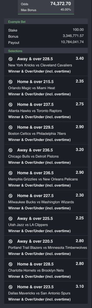 SURETIPSzbp's tweet photo. Basketball  games 🏀

73K  Odds 💯🤯
N500 to won 125 million 💥

Safe for low stakers💰🍀

Code here👉 https://t.co/owPlrQb0YP

SPORTY GO PAY US MILLIONS 🏀✅ https://t.co/n7O4l8FkVL