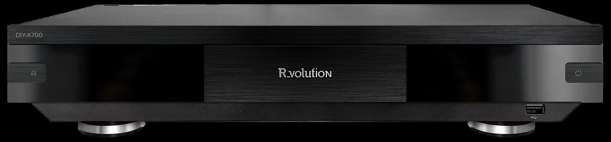 Kit d'amélioration DIY pour lecteur Blu-ray 4K Sony UBP‑X700
rvolution.com/r-volution-cha…
A monter soit même !?
Le lecteur (de base), lit les Blu-Ray FHD, UHD, DVD Vidéo, CD et SACD