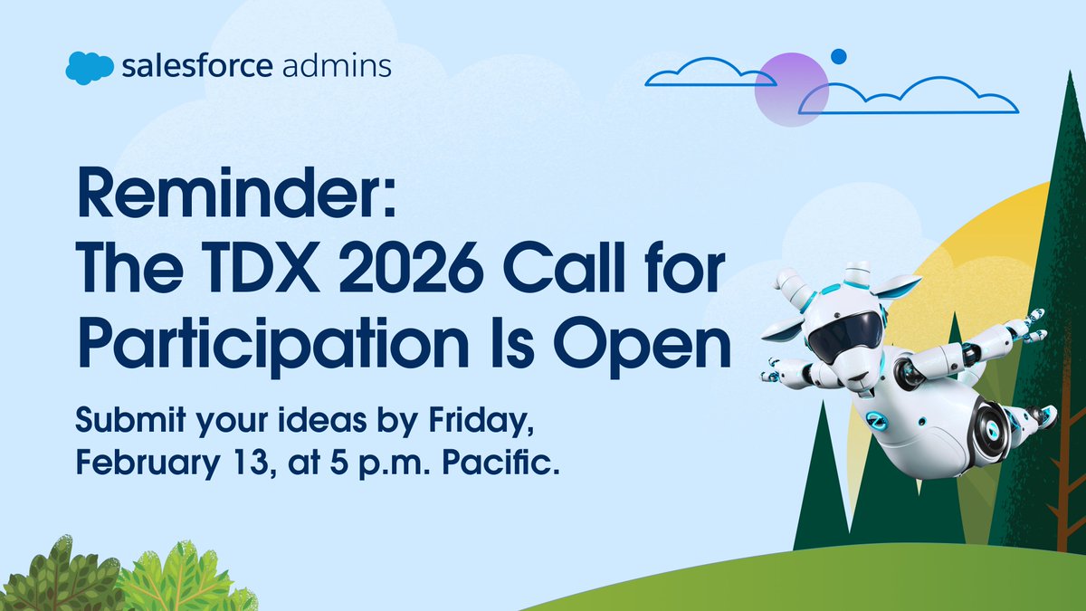 Salesforce Admins tweet media