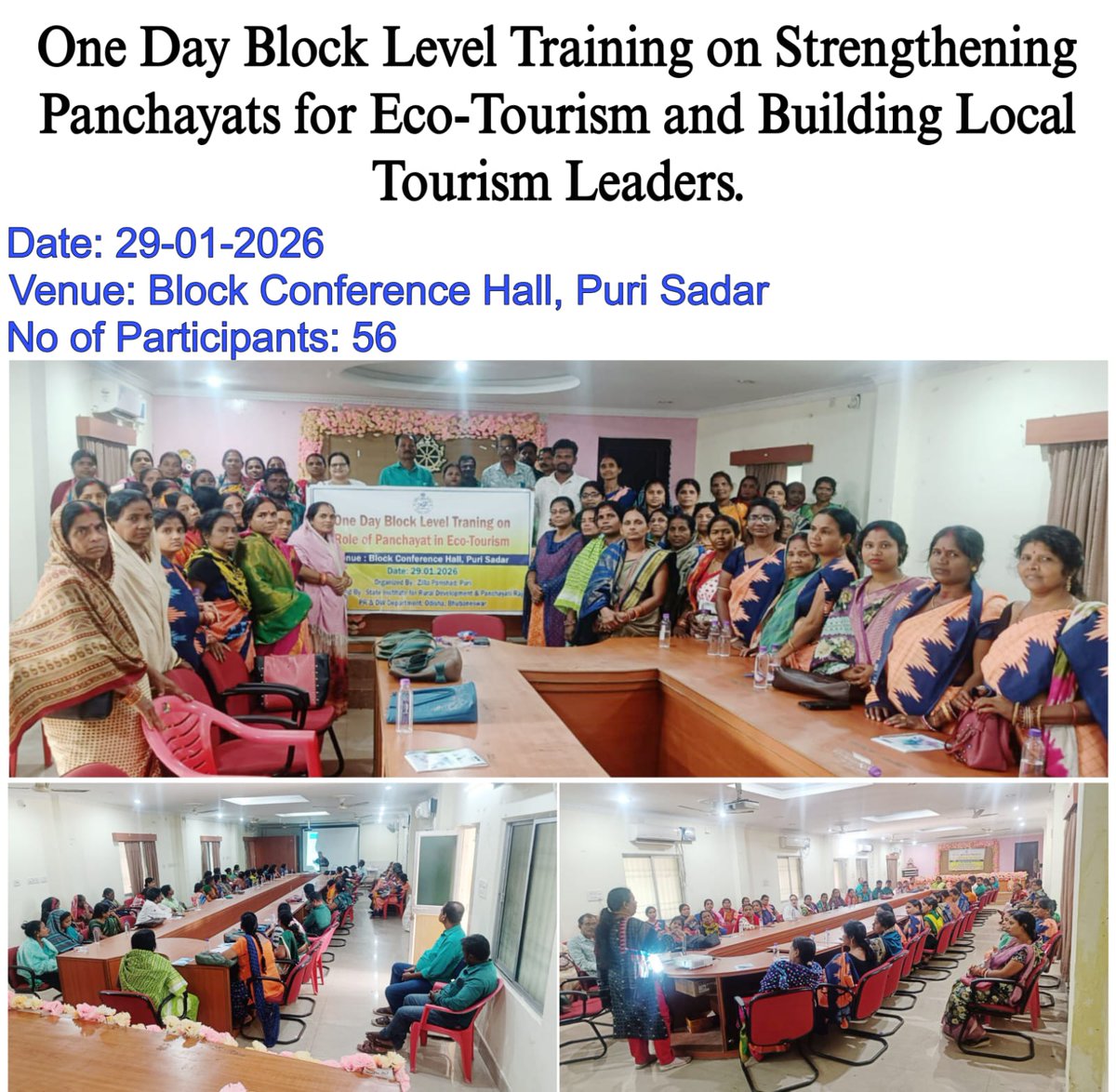 Zilla Parishad,Puri (ପୁରୀ ଜିଲ୍ଲା ପରିଷଦ) tweet media