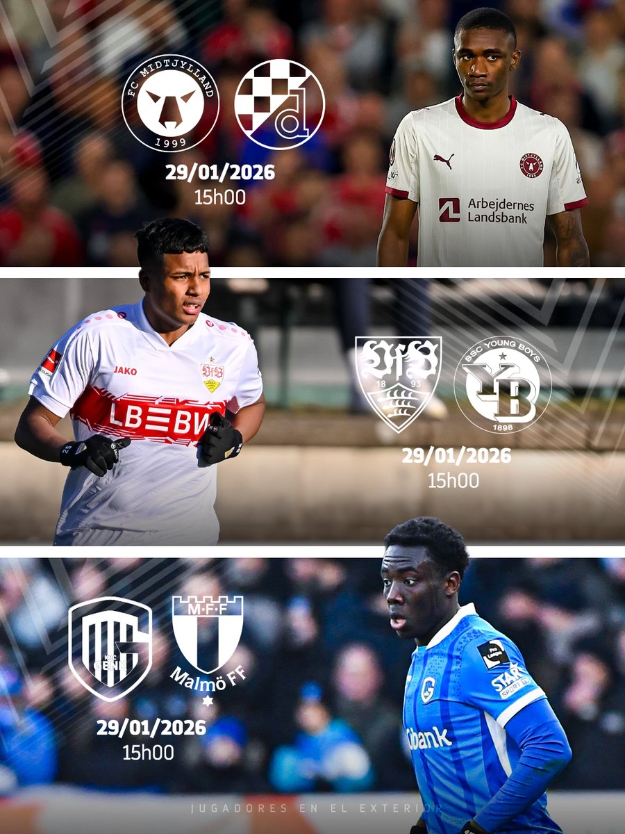 FEFecuador's tweet image. 📍 Semana de UEFA Europa League y nuestros compatriotas y sus clubes tendrán acción.

¿Listos para apoyarlos?

#FEF 🇪🇨