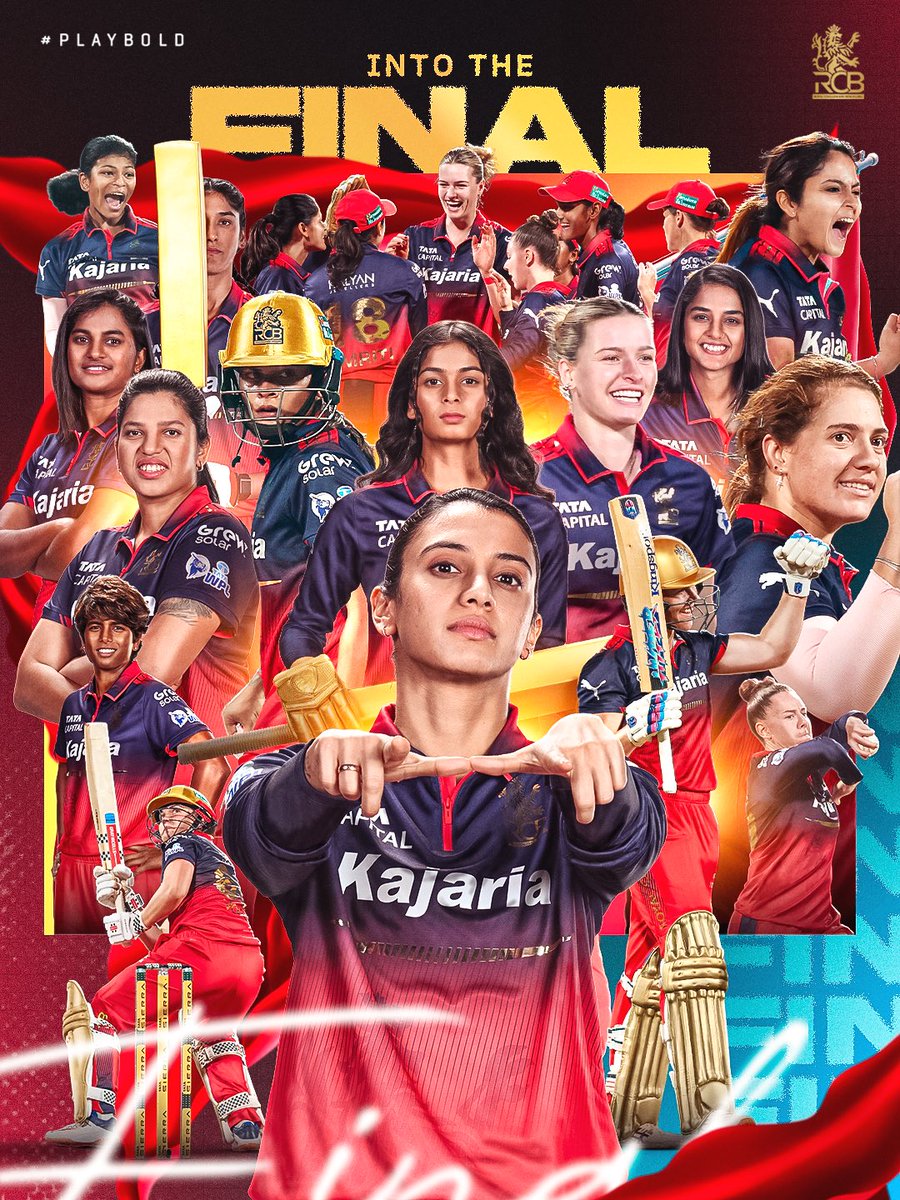 It looks like RCB ❤️ again lifts WPL trophy 🏆!
#PlayBold #RCBTweets #RCB #WPL2026 #WPL