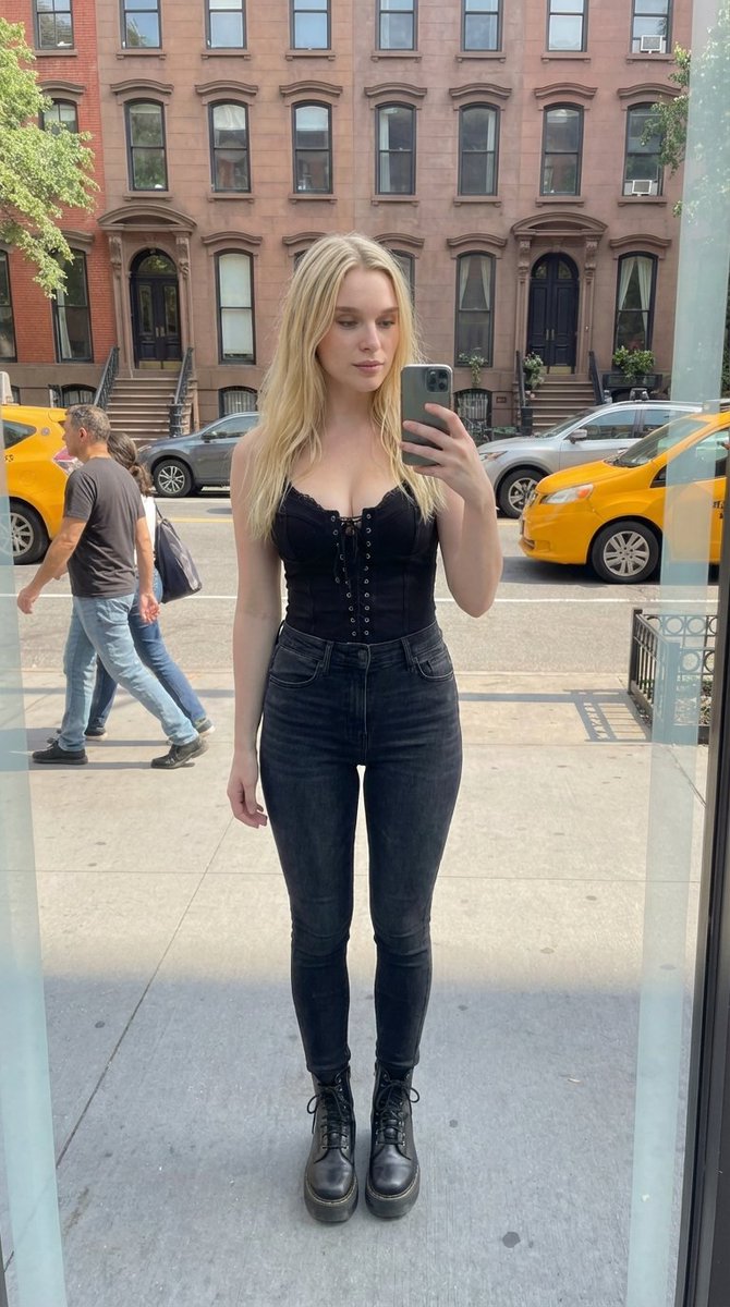 skylaarmoreno's tweet photo. Hi 🖤 (Say it back)

#allblack #selfie #emogirl #blonde https://t.co/dYE1tgSlFg