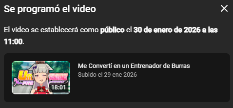 Mañana en el Canal Principal