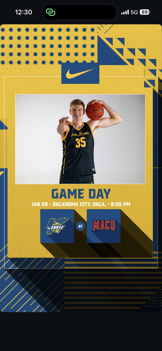 John Brown Men's Basketball tweet media