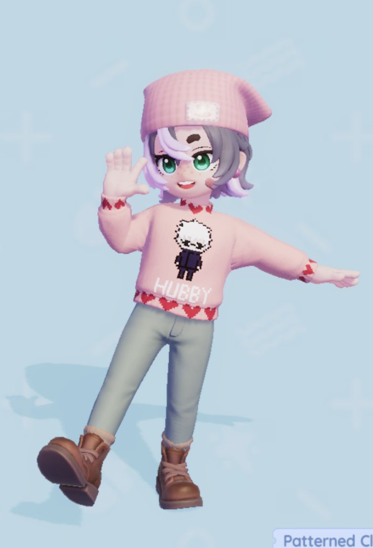 hello lovelies~! 

Couldn’t help myself as soon as i unlocked painting, i had to make me a sweater of the loml~