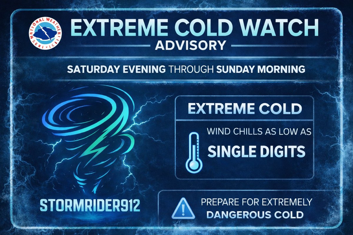 StormRider912's tweet image. Extreme cold watch has been issued by @NWSCharlestonSC for portions of Southeast Georgia and Southeast South Carolina. @WeMetWx @kyg146 @SCweather_wx @jnelsonWJCL @WSAVJeffV @fitsnews #GAwx #GAwxCond #SCwx #SCwxCond