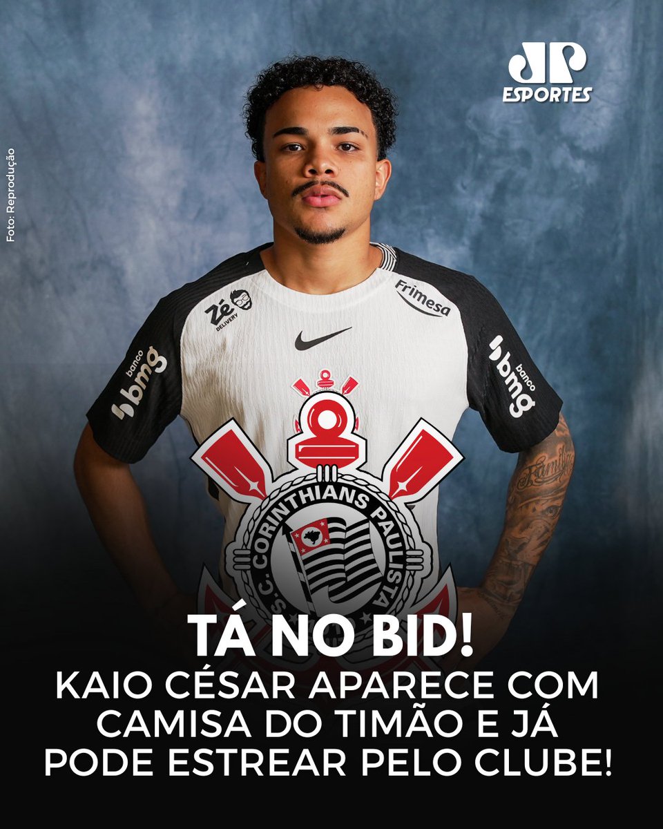 JovemPanEsporte's tweet photo. JÁ PODE JOGAR!🇸🇦🦅Emprestado ao Corinthians pelo Al Hilal, Kaio César está no BID e já pode estrear pelo Timão.

#Corinthians #KaioCesar #AlHilal https://t.co/68A6UI80B3
