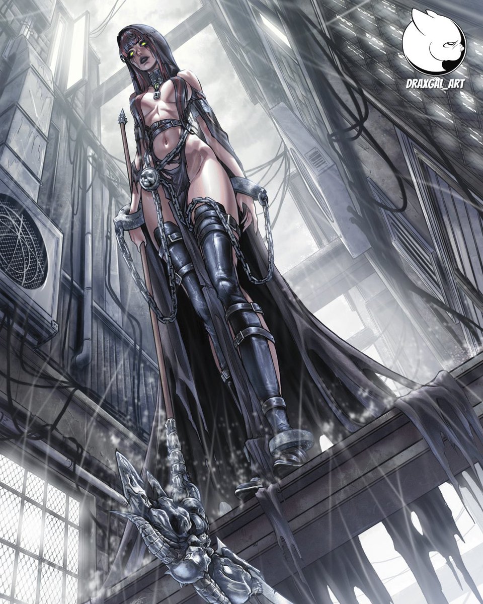 DraxGal's tweet photo. New year, new releases! 😃🔥
Excited to share a new cover I worked on featuring Keres 🤘🏻
Check out @Zenescope socials or their website for more info on this release 🙌🏻 https://t.co/Op5oV56hvx