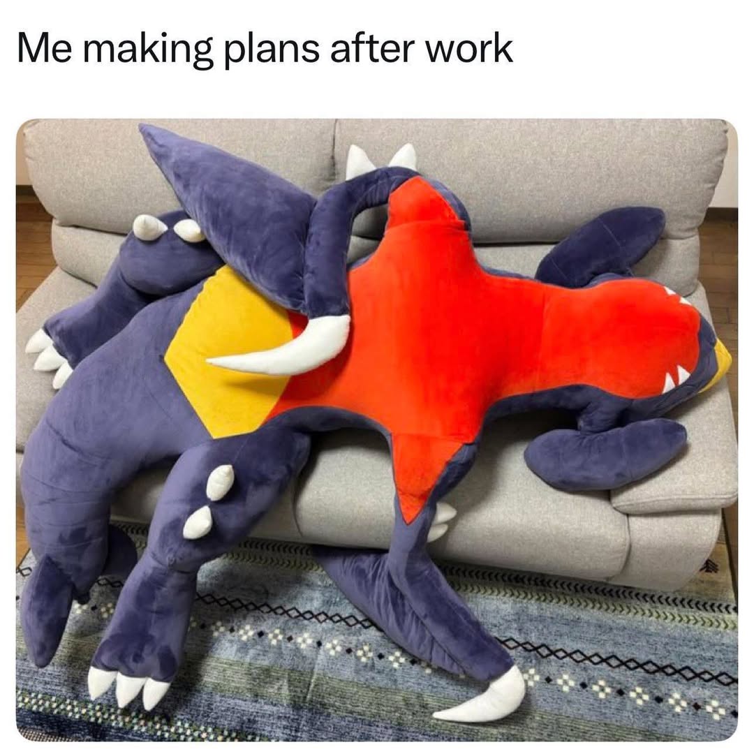 Pokemonshell's tweet photo. Every damn day😴🤣 https://t.co/YaCFUa6XiW