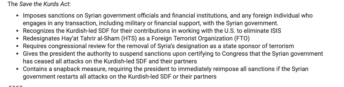 Great move. fingers cross! thanks Senators <a href="/LindseyGrahamSC/">Lindsey Graham</a> &amp; Richard Blumenthal.
Jan 29 2026
Graham, Blumenthal Introduce Save The Kurds Act
WASHINGTON – U.S. Senators Lindsey Graham (R-South Carolina) and Richard Blumenthal (D-Connecticut)