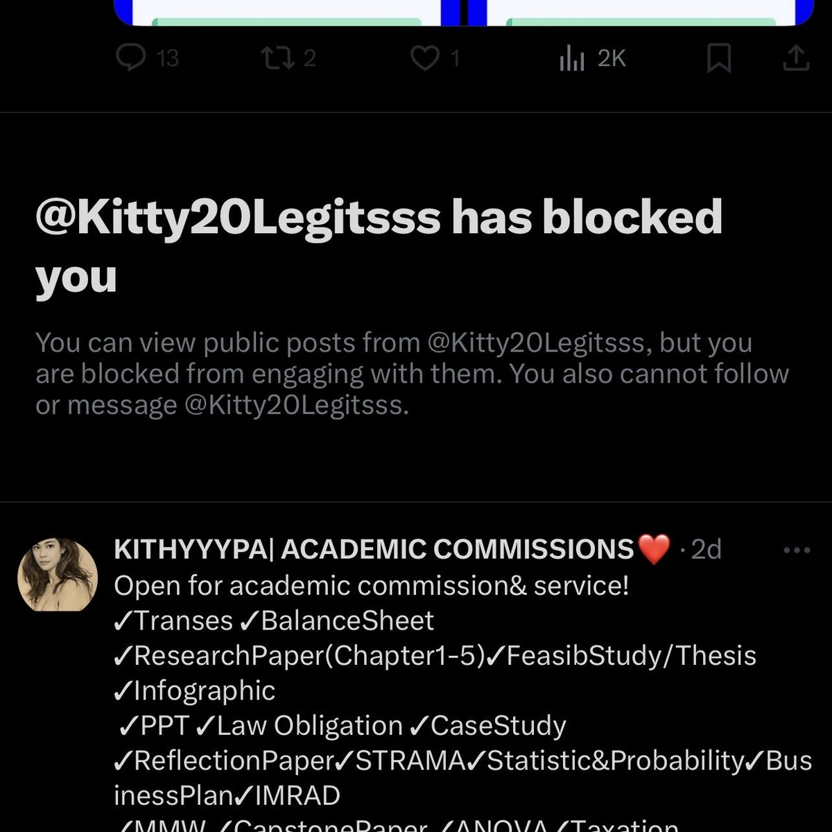 anaIlain's tweet photo. scammer alert 🚨 

new username: @Kitty20Legitsss 

pls block them &amp; also repost this thread so more people will be aware of this commer.

tags — lf commissioner, acad, comms https://t.co/tKBTsBGh4D