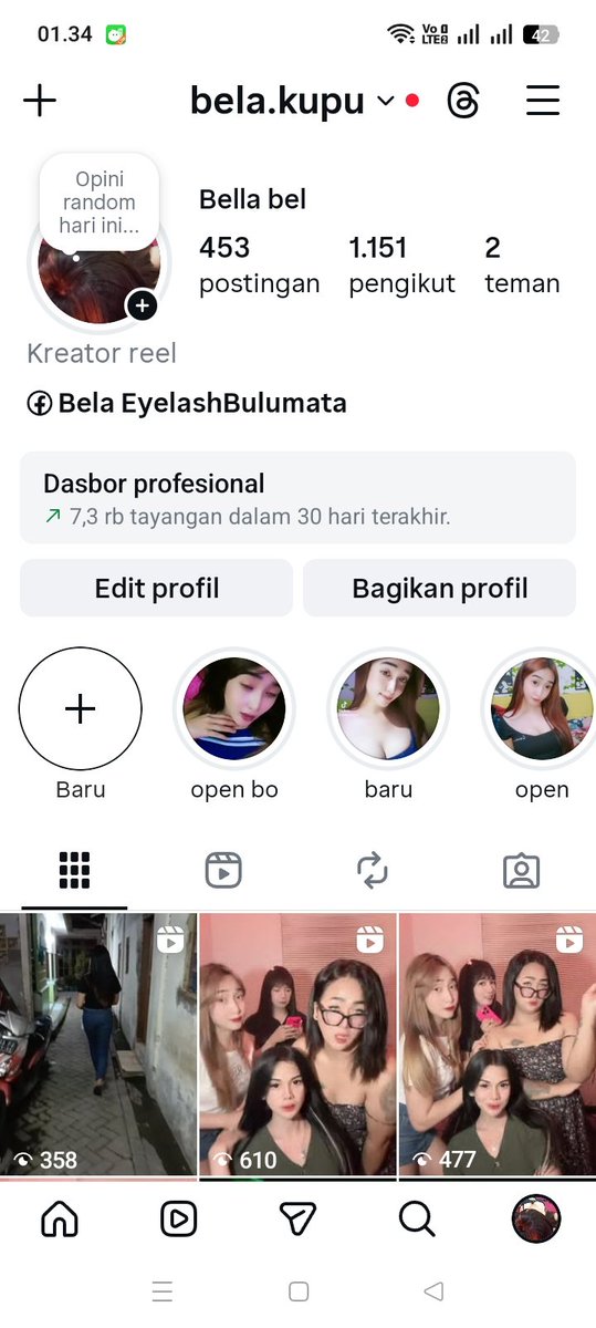 LisaSalon2's tweet photo. Mau DM di IG aja ya di sini GK bisa buat DM https://t.co/VYSlAegHby