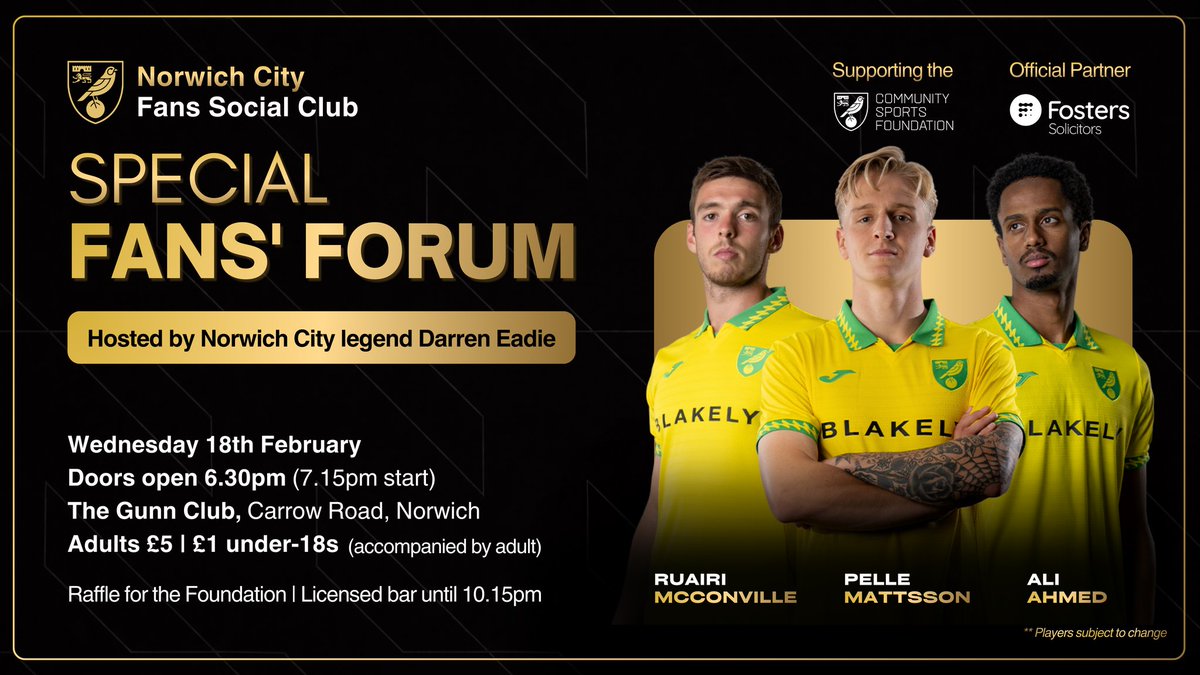 Norwich City FSC tweet media