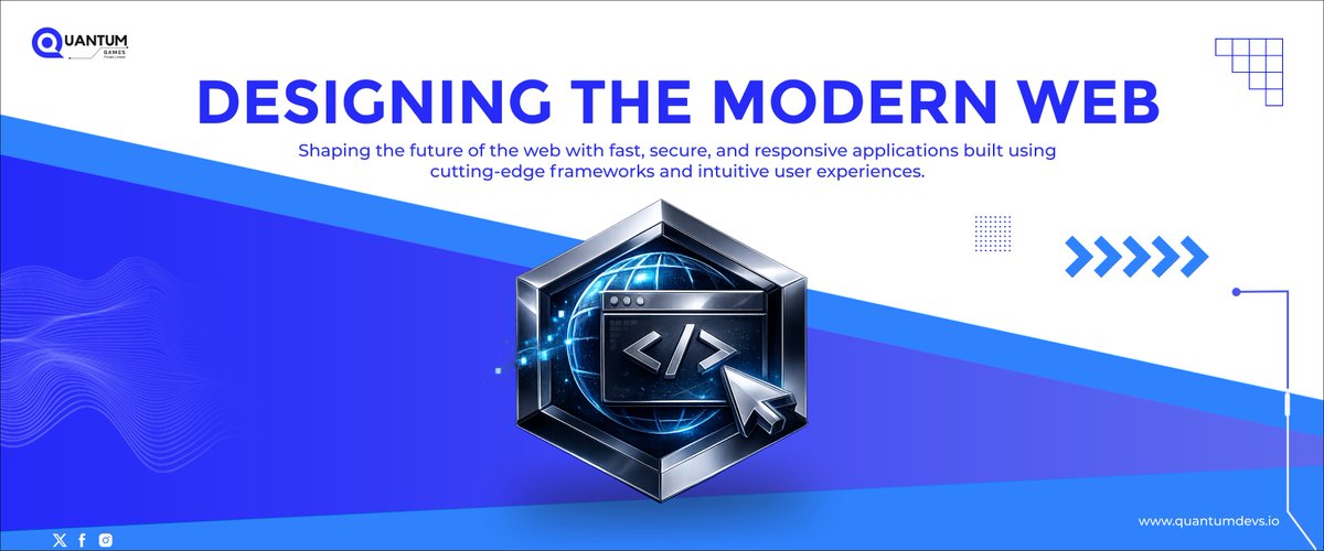 QuantumDevss's tweet photo. Shaping the future of the web with intuitive design and powerful technology ✨
Built by Quantum Games.

🔗 https://t.co/MAPAWLP4ug

#ModernWeb #UXUI #WebsiteDesign #WebDevelopment https://t.co/2jp3rOikbf