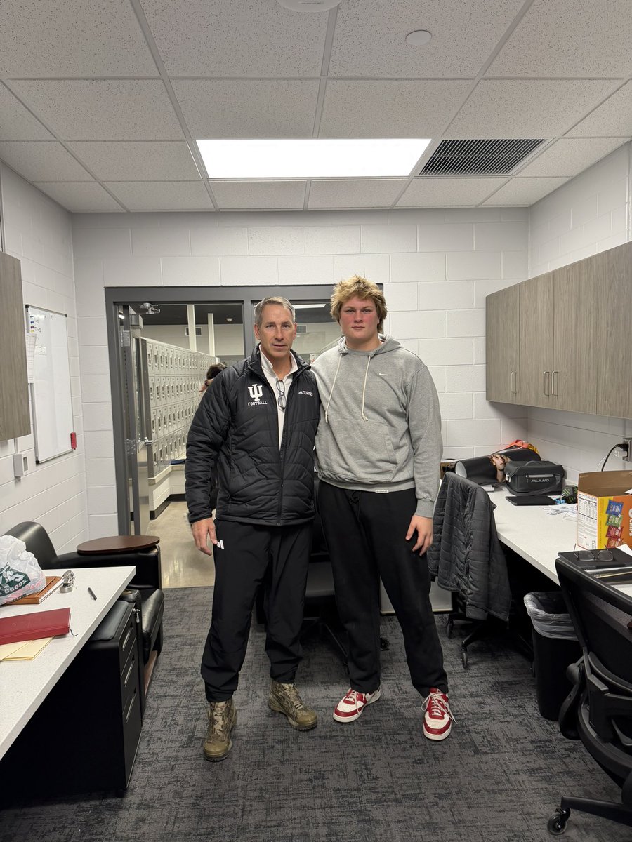 Thanks <a href="/Coach_Bostad/">Coach Bostad</a> for stopping by!! I’m blessed to announce I have received an offer to play football from THE National Champions!! 
<a href="/23adamoneill/">Coach O’Neill TurnoverD</a> 
<a href="/AllenTrieu/">Allen Trieu</a>