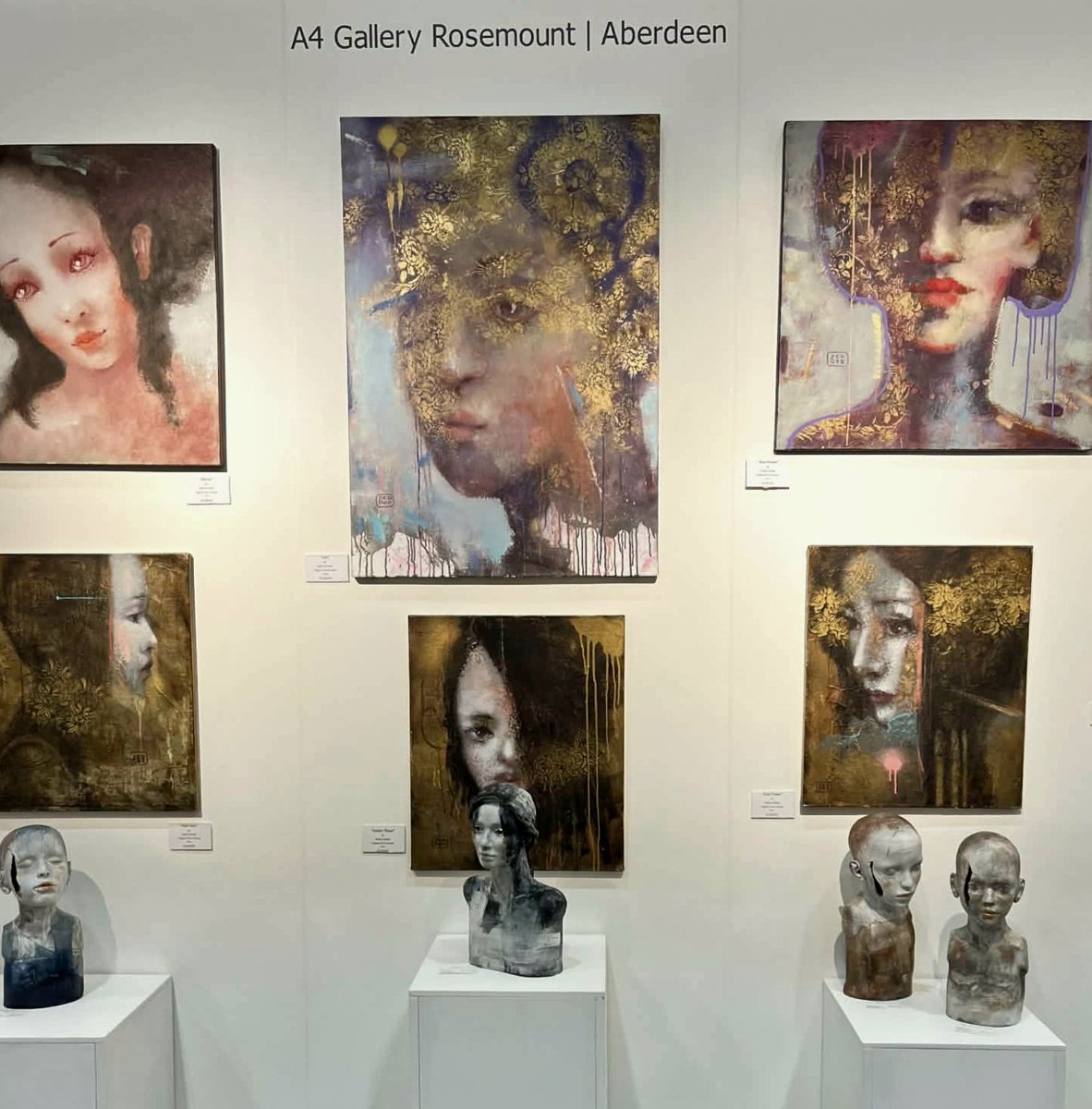ArtZentsik's tweet photo. Bless!
Exhibiting at Fresh Art Fair, Alexandra Palace, London with Gallery Rosemount.
New body of work in a fair built on direct, open engagement with art.
Private View today. Grateful to be part of this moment.
#freshart #originalart #contemporaryart #artcollecting #Zentsik https://t.co/CUCRMudyX5
