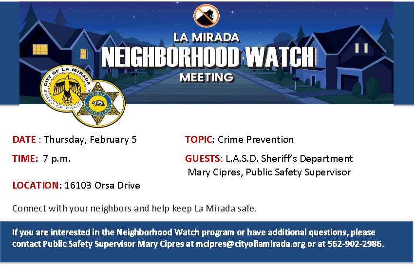 La Mirada Public Safety tweet media