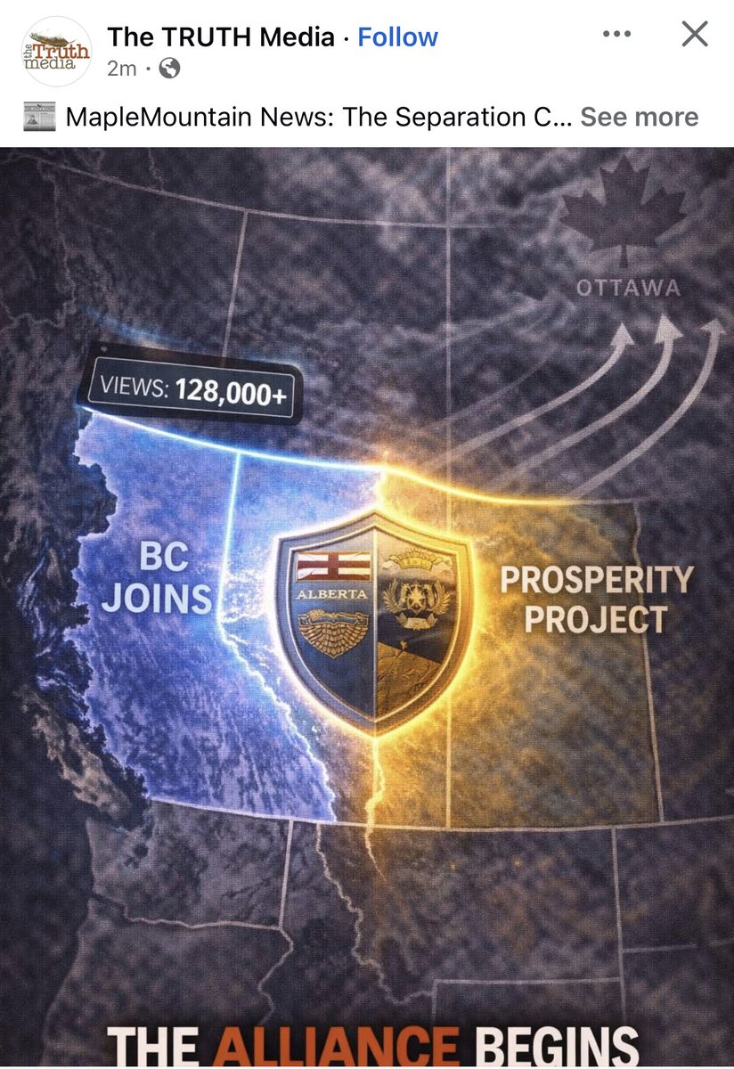 TomPark1n's tweet image. Who funds this separatist garbage flooding my Instagram timeline?

MAGA? Trump admin? Oil corps? We certainly need more transparency and probably stricter laws against foreign political advertising into Canada