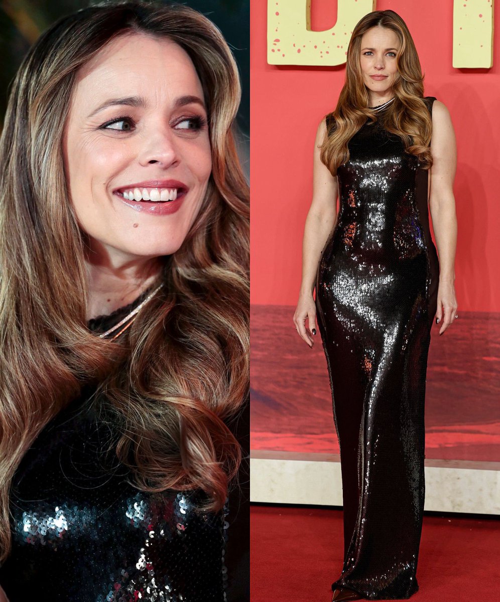 Rachel McAdams photographed at the ‘SEND HELP’ premiere in London. 📷