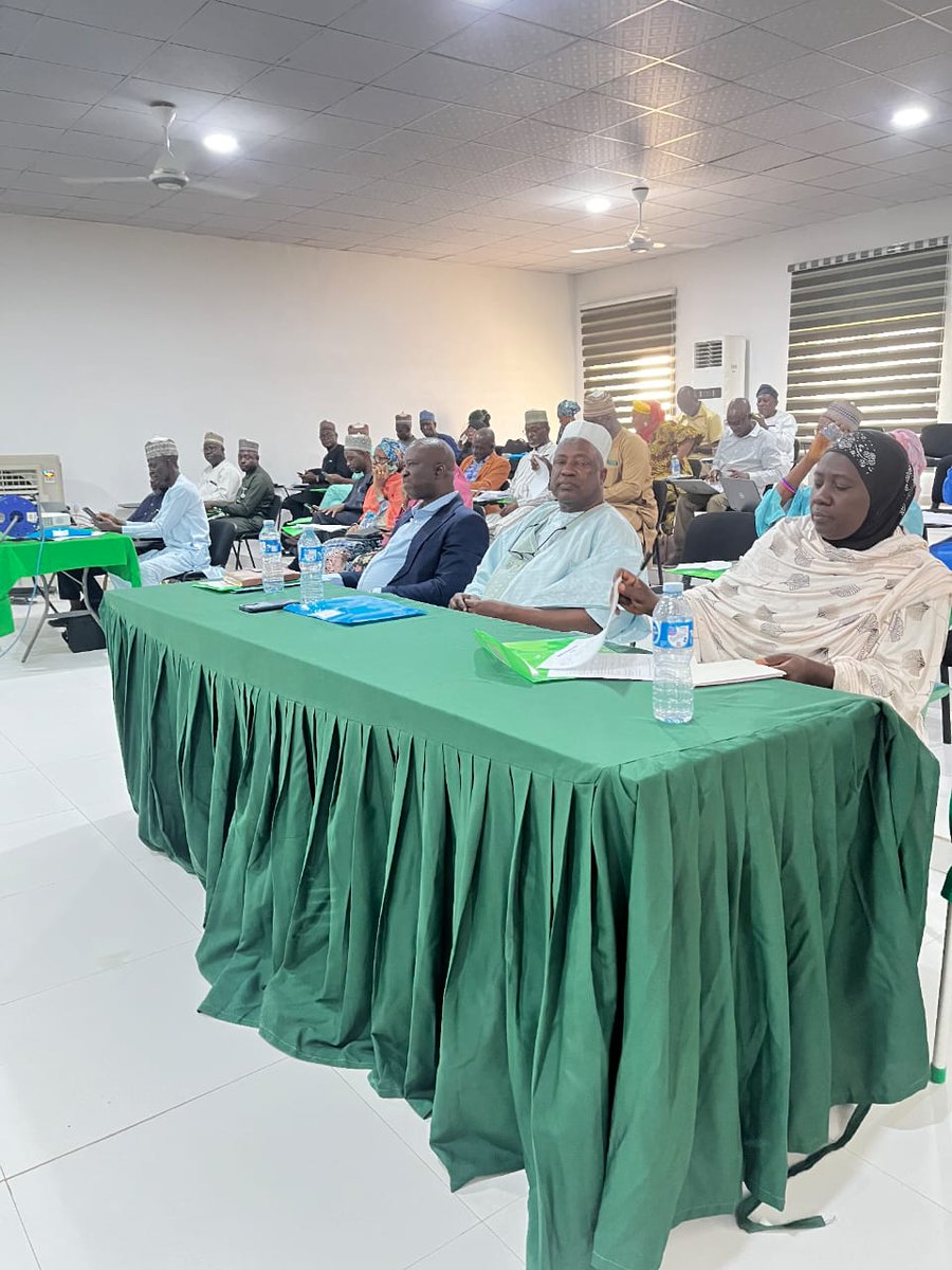 NSMoAOfficial's tweet photo. Niger State Ministry of Agriculture is gearing up for a productive 2026! 🌾 
The Ministry just wrapped up a one-day strategic retreat for Management staff of the Ministry and its agencies at Zaima Farms Ltd to review performance, assess challenges, and plan for impactful 2026. https://t.co/1LeApn7tSs