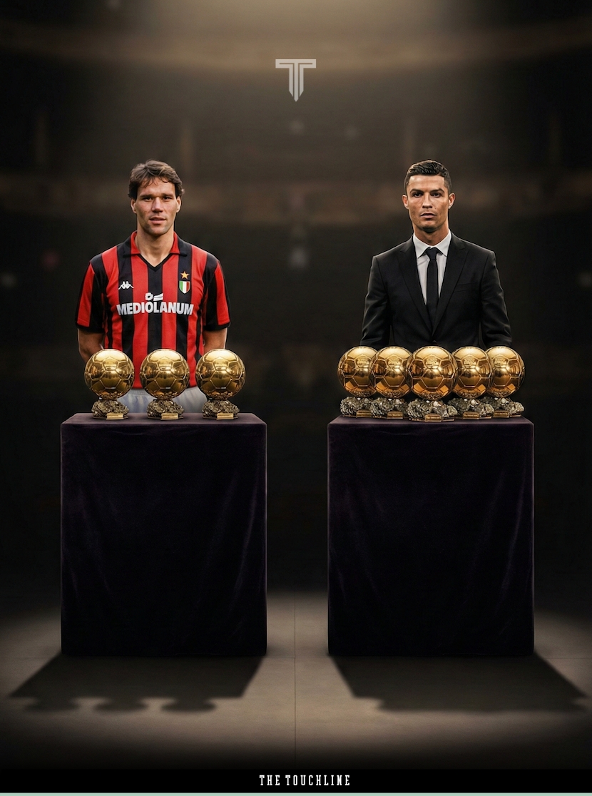 🚨🗣️ 𝗡𝗘𝗪: Marco van Basten: "Cristiano Ronaldo was physically a lot stronger than me. He is still playing football today. I think if I would have been able to play football until the same age as he is now, I would have gone down as the better player."