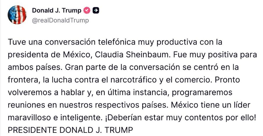 Como dijo nuestra presidenta, <a href="/Claudiashein/">Claudia Sheinbaum Pardo</a>: a alguien no le va a gustar esto.🥶👇

¡Tenemos mucha presidenta!✨