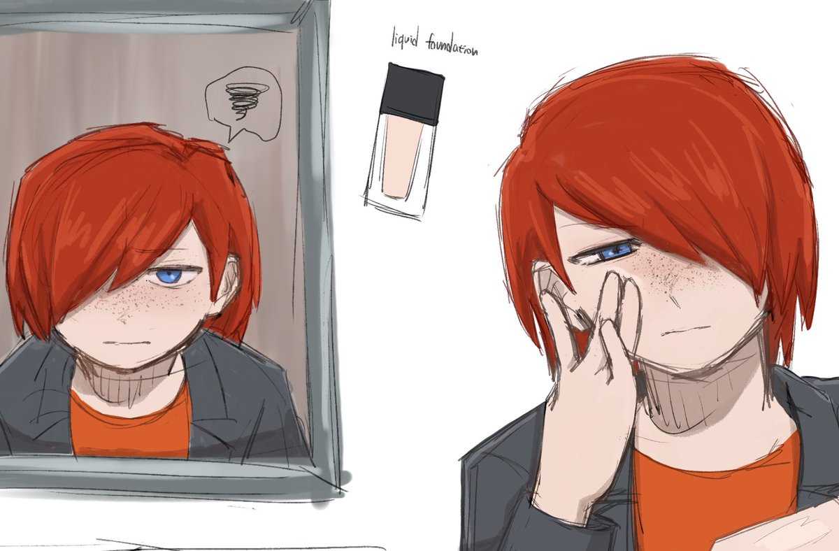 sprouts_1's tweet photo. Up to Season5, his freckles weren't visible, but had he been concealing them? https://t.co/kT6iUYwCND