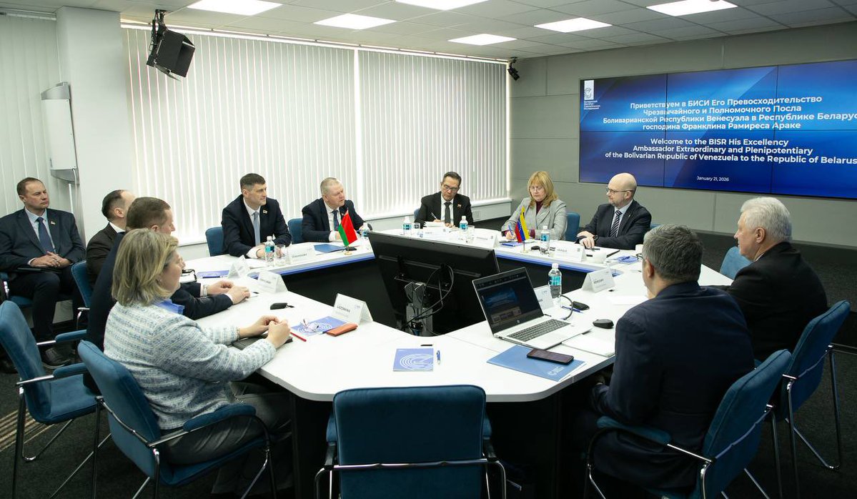 frankmirez's tweet image. Reunión de trabajo en el Instituto Belaruso de Estudios Estratégicos (BISI) para avanzar en una agenda conjunta que fortalezca el análisis académico sobre la defensa del multilateralismo, la soberanía y el orden jurídico internacional.
#BringThemBack