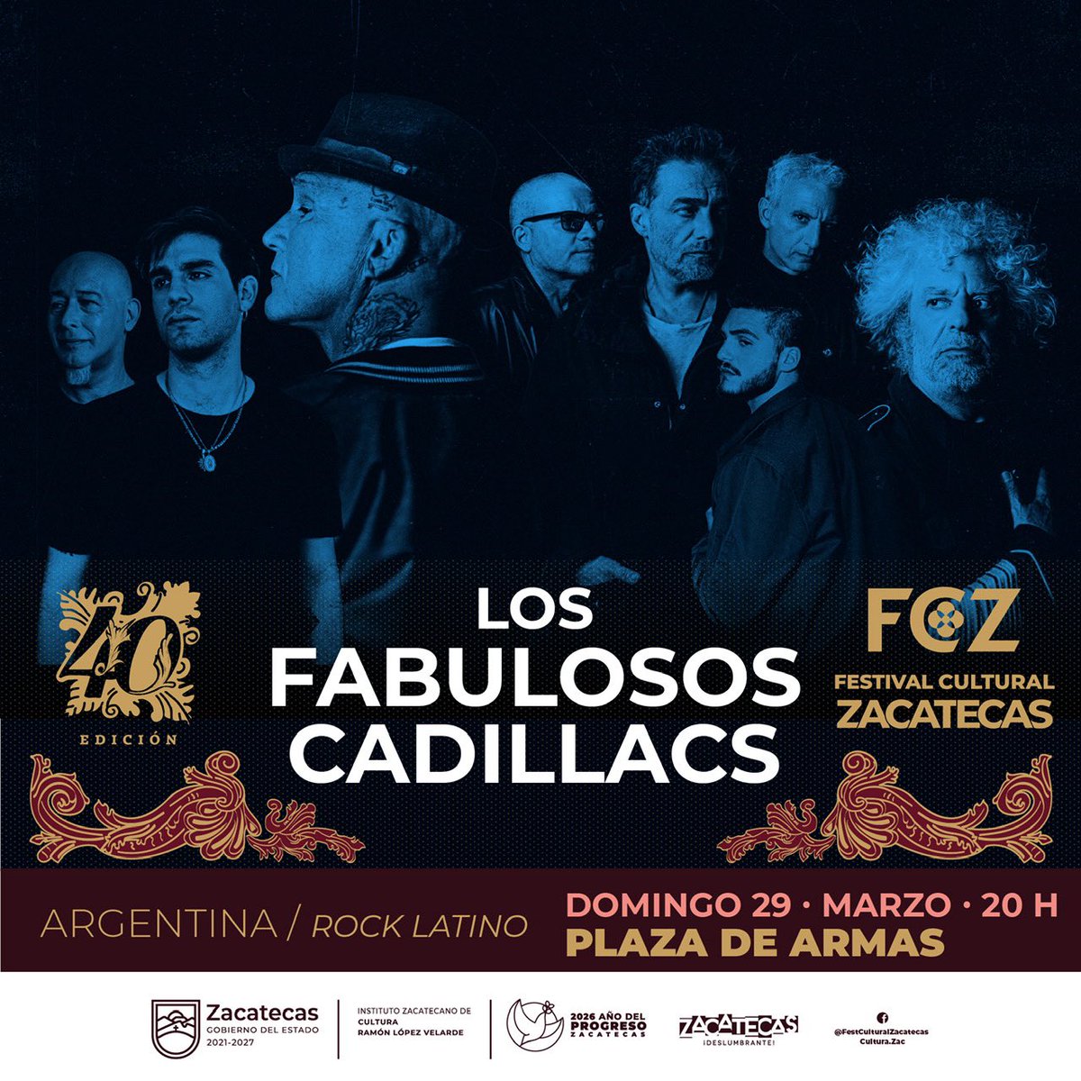 lfcoficial's tweet photo. 📢LFC llamando Mexico 🇲🇽
Nos vemos el 29 de marzo en el Festival Cultural Zacatecas. 
📍 Plaza de Armas https://t.co/579PV7pun1
