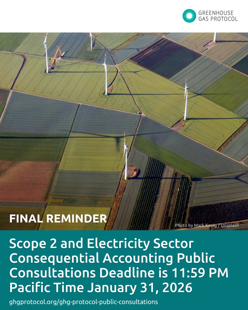 GHG Protocol tweet media