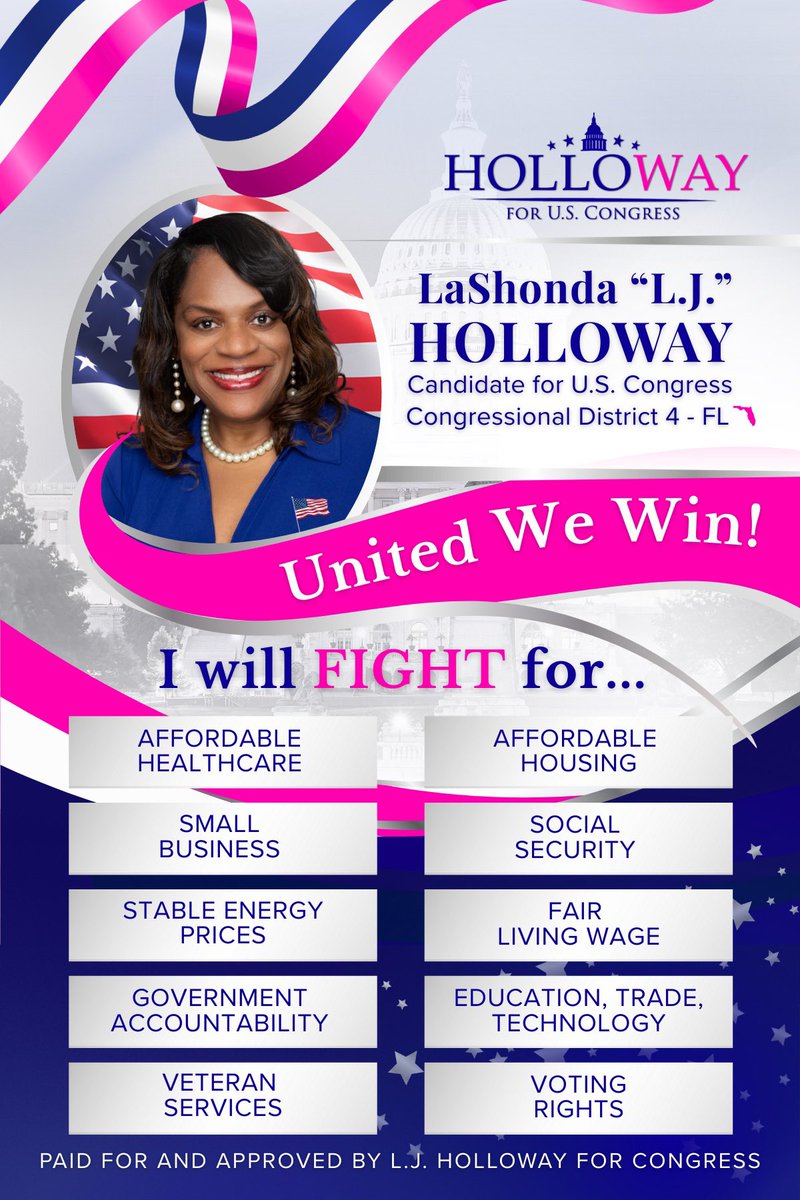 LaShonda “L. J.” HOLLOWAY tweet media