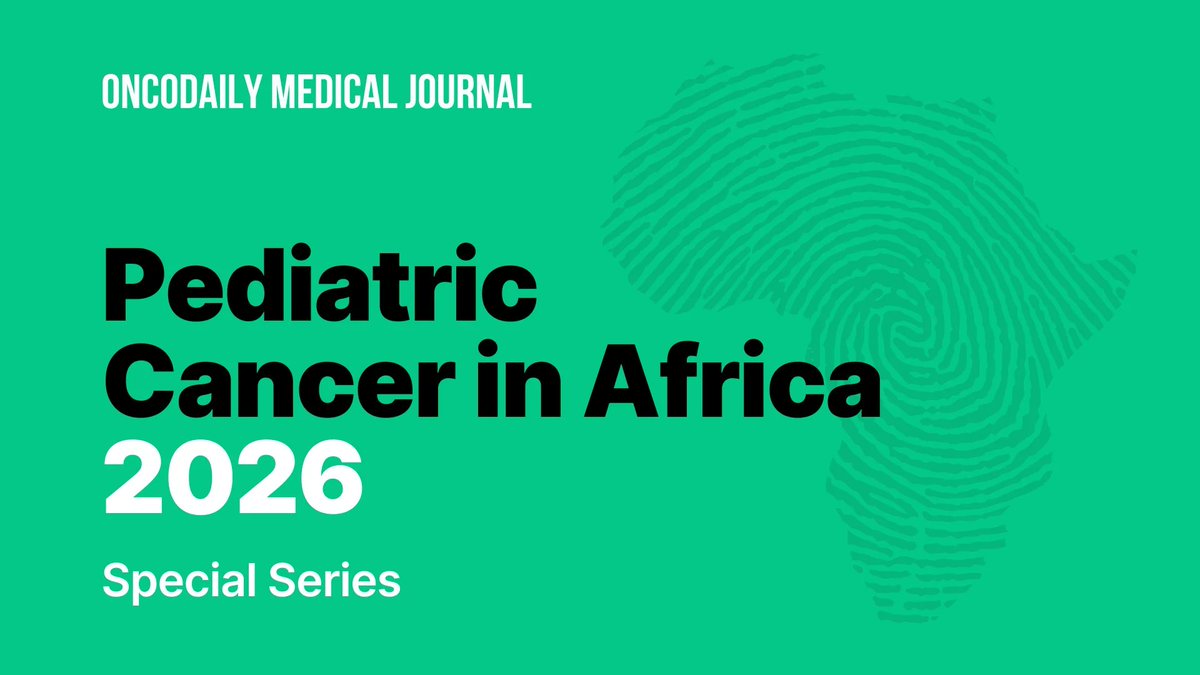 oncodaily's tweet photo. Call for Papers: Special Series on Pediatric Cancer in Africa in 2026
@JKambugu @LHessissen
https://t.co/uPhP0fcxn1
#OncoDaily #Oncology #Cancer #Health #Medicine #MedTwitter #MedEd #MedOnc #MedNews #ODMJ #OncoDailyMedicalJournal #PediatricCancer #Africa #CancerInAfrica https://t.co/Tz4fJsXvRc