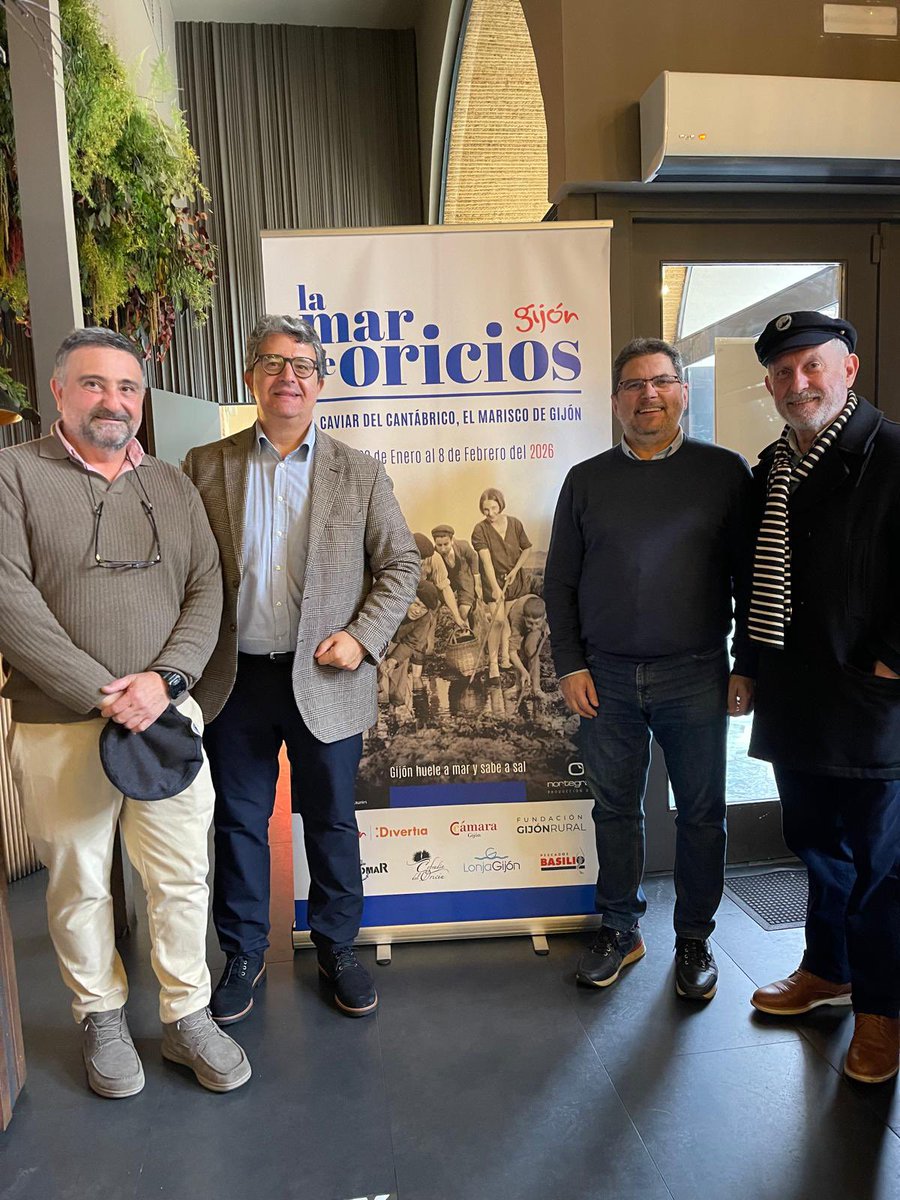FundacionCRG's tweet photo. 😋 Hoy hemos presentado en @madridfusion las jornadas gastronómicas “La Mar de Oricios”
👉🏻 No te pierdas los mejores oricios junto con la mejor sidra de denominación de origen
ℹ️ Toda la info: https://t.co/czvZaMOHuq
#Gijon #Asturias #Madridfusion https://t.co/DS4SQwnHTS