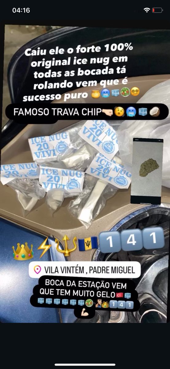 🔱 CAIU ELE DIRETAMENTE DO RJ O MAIS FALADO ICE NUG ORIGINAL TODAS BOCADA TÁ ROLANDO BOCA DA LINHA MUITO GELO TAL DO TRAVA CHIP DE 20🧊🧊🧊🍯🥥🥥🇹🇷🇹🇷💪🏻🥶🥶🤜🏻🫨🔱