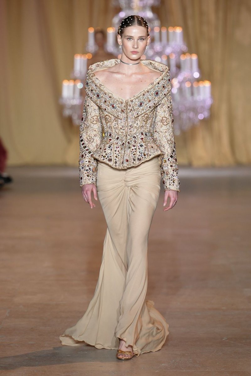 Zuhair Murad Culturally recreating Algerian Bedroun/ Karakou in his new collection 
This could be considered cultural appropriation, No !