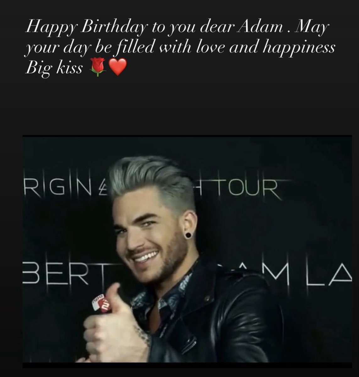 Love you , today , every day 
Happy birthday my precious Adam ❤️🌹😘
#glamberts #glamily