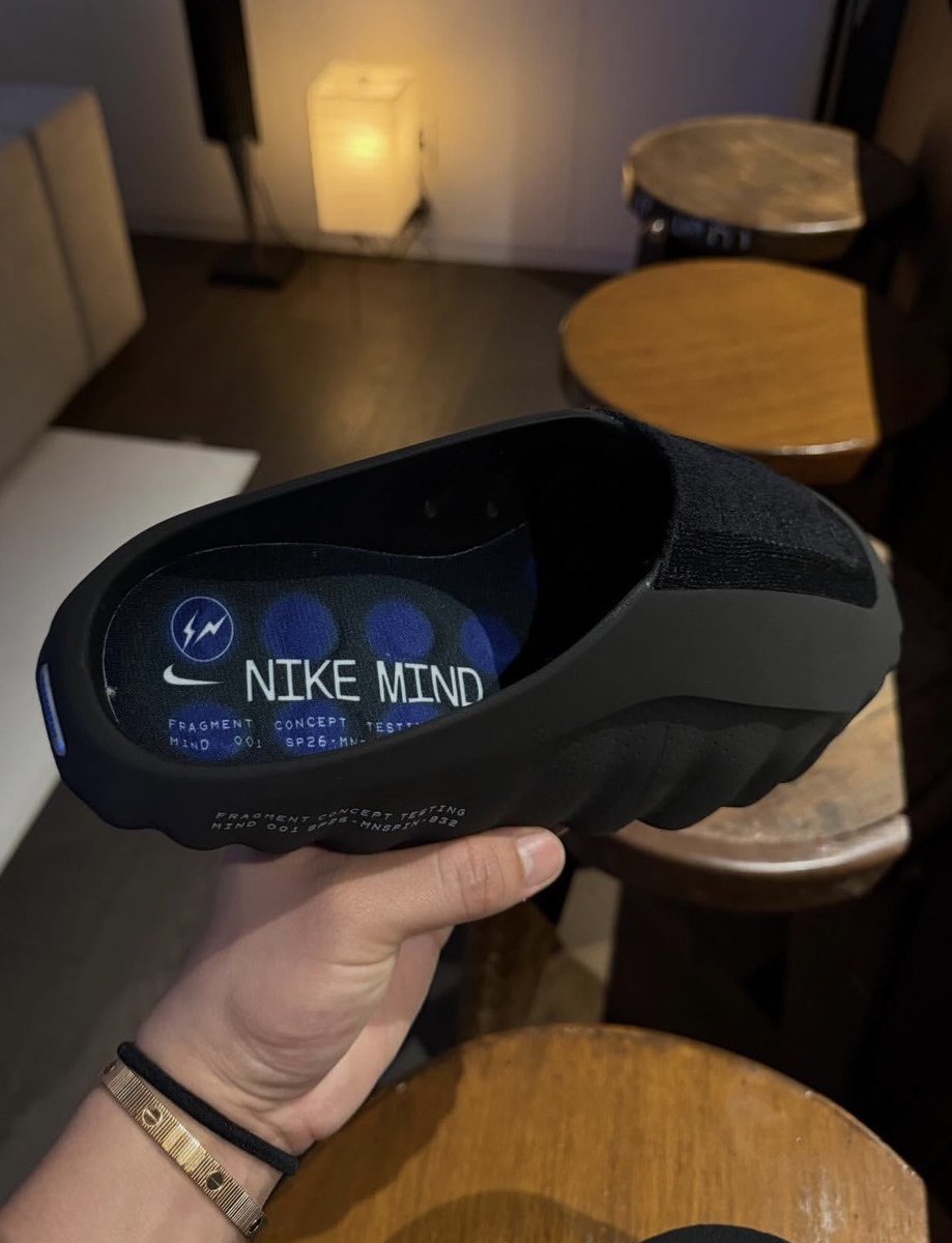 Ovrnundr's tweet photo. Another Look: Fragment x Nike Mind 001 ⚡️ https://t.co/Z8bj7Z3o53