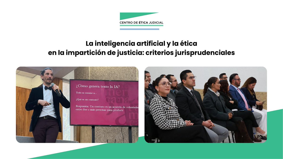 Centro de Ética Judicial, A.C. tweet media