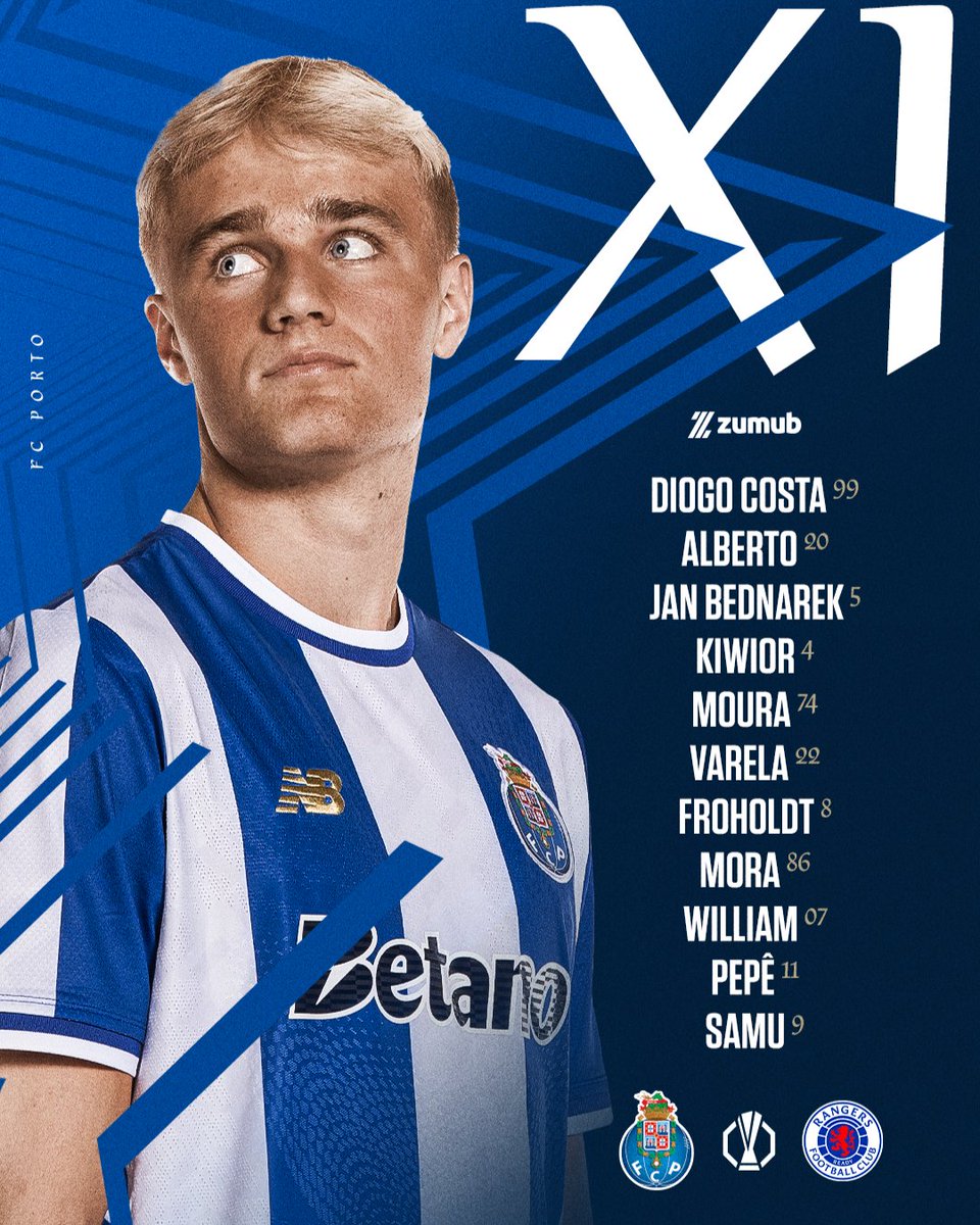 FCPorto's tweet photo. โฝ๐ โ๐๐๐๐ ๐๐ ๐โ๐โ๐๐ธ๐ โฝ
#FCPRFC #UEL https://t.co/vPzg9ErPLp