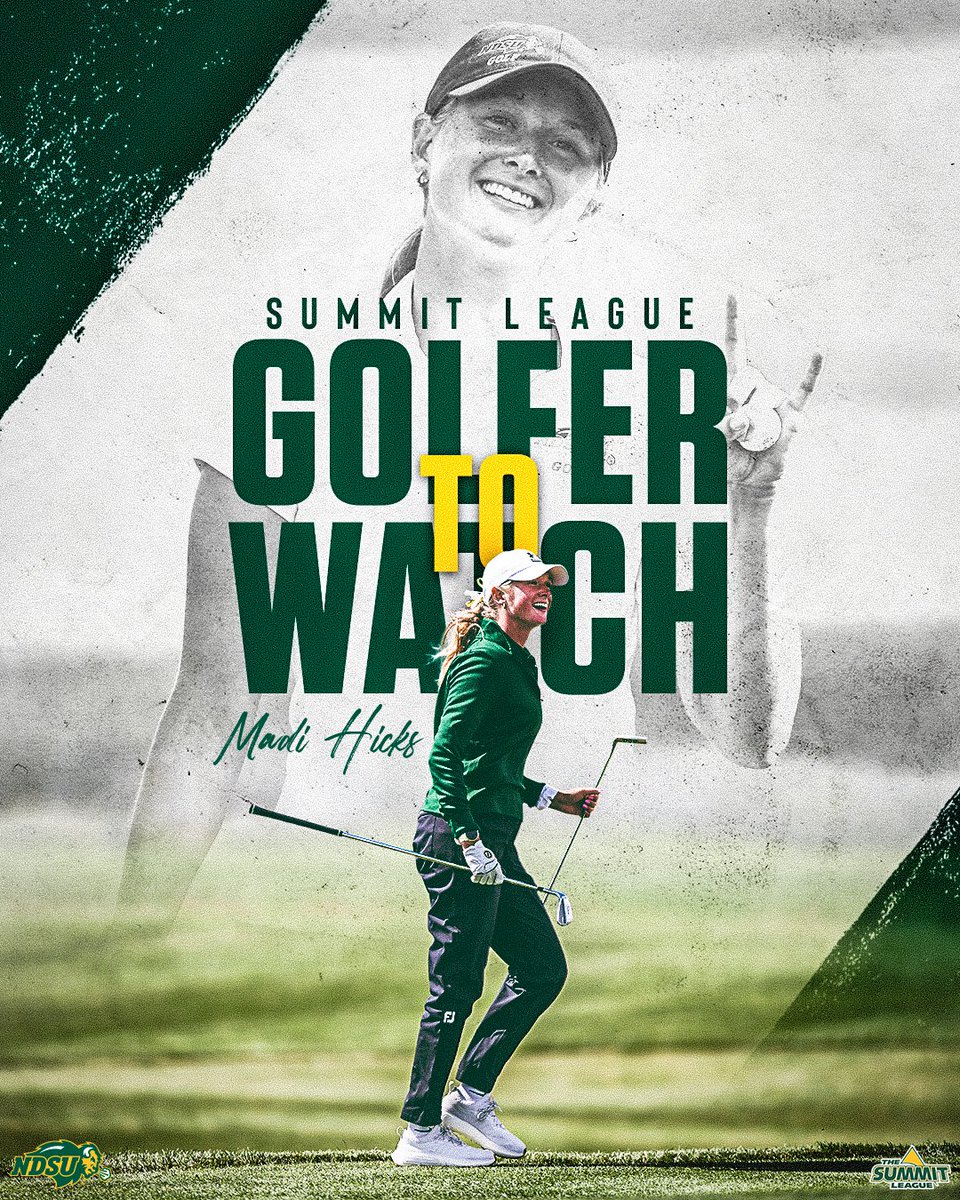 NDSU Golf tweet media