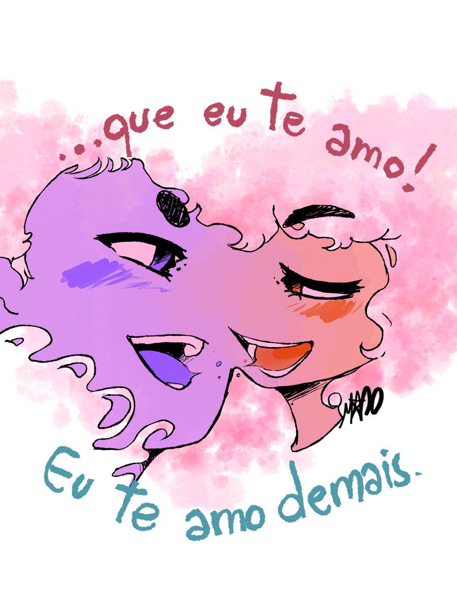 Celebrando o nosso amor no dia da visibilidade trans!

Quando bate aquela saudade 💜🧡