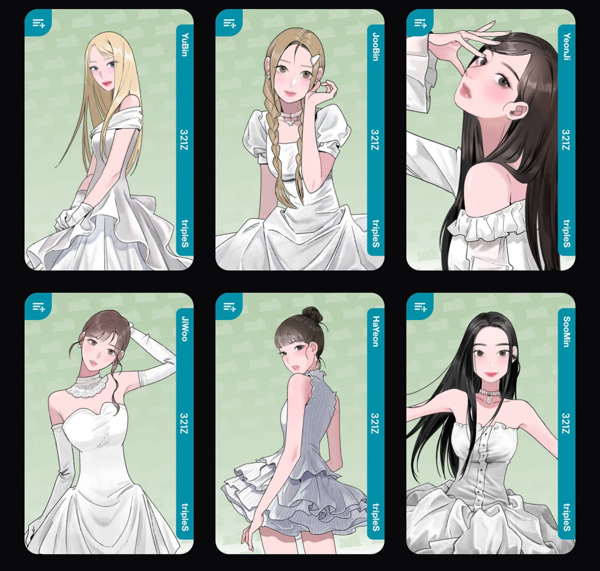 Rob_Samir04's tweet image. Have: Include some on the first pic but full list on apollo.cafe/@Samir/list/tr…

Want:
Jiwoo bb321
Soomin bb321
Yubin bb321
Yeonji bb321
Joobin bb321
Hayeon bb321