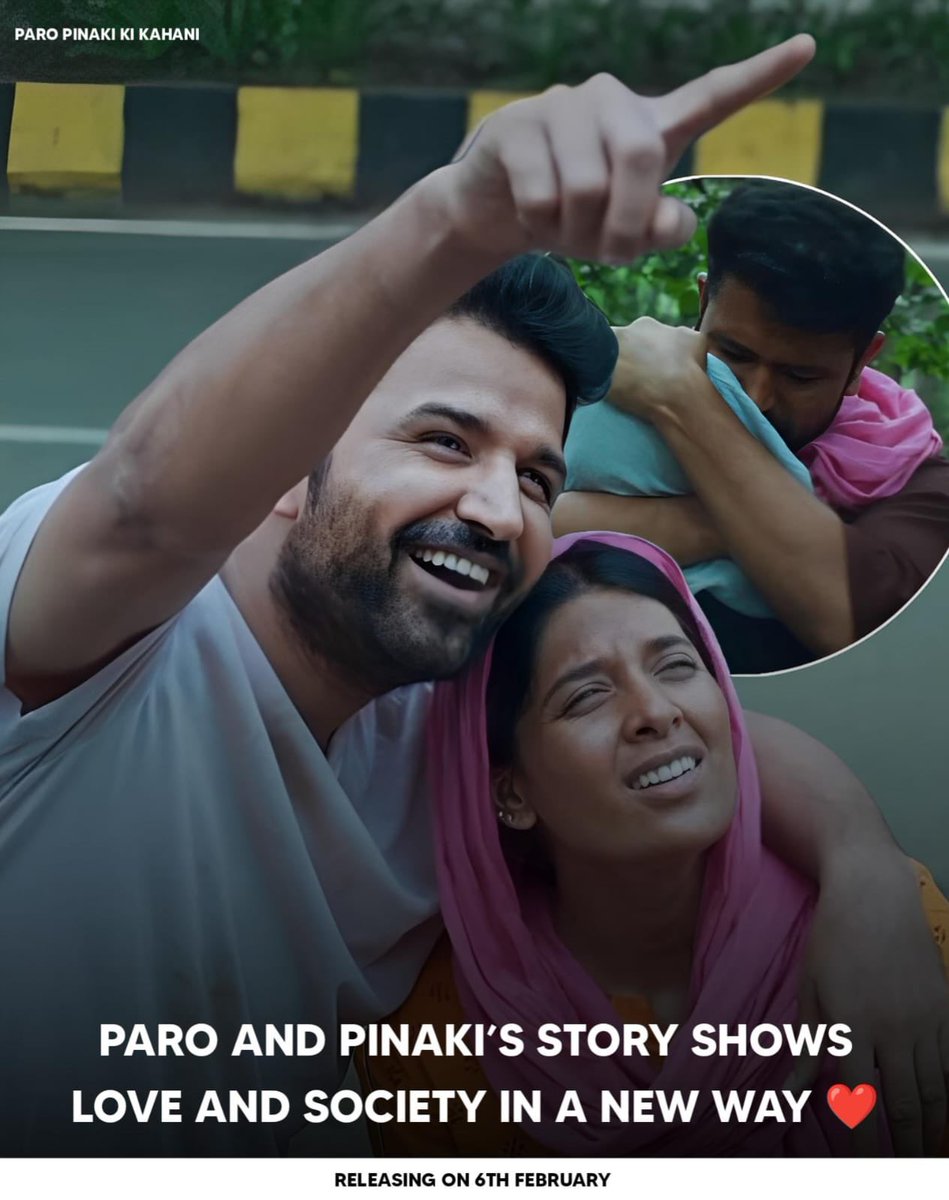 sanjaybishnoi07's tweet image. 6th February | In Cinemas ❤️🎬

#ParoPinakiKiKahani
#6thFeb

@Eshitasingh_ #RudraJadon #363TreesProduction #SeraphityStudios